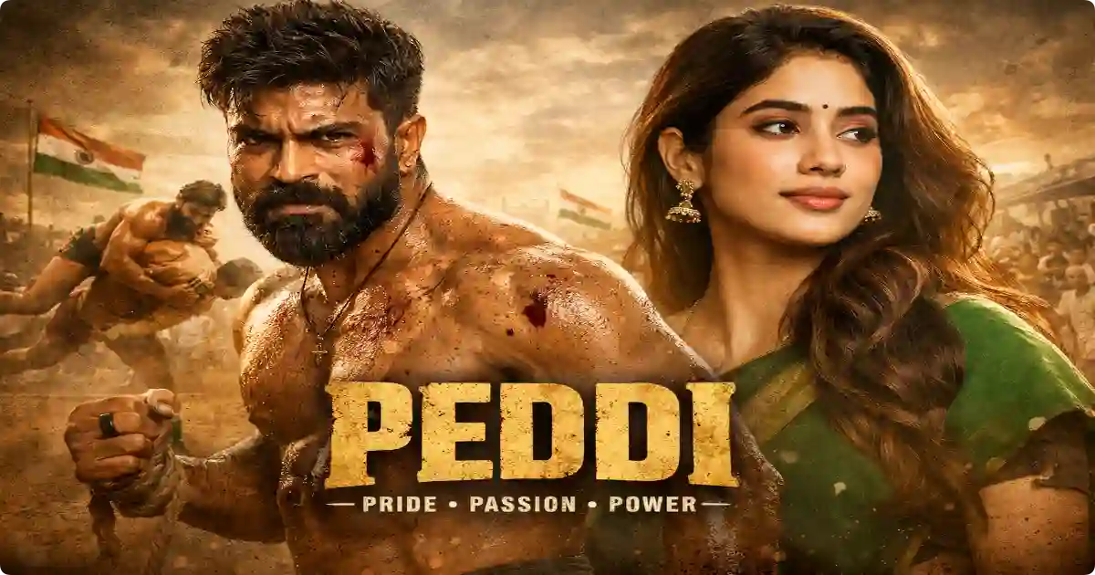 Read more about the article Ram Charan Peddi Movie 2026 – Full Review, Story, Cast, Release Date & Honest Expectations